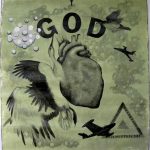 Voodoo 2007. Mixed media, 59 x 55 in.